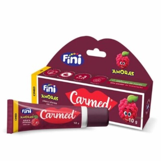 Hidrat.labial Carmed 10g Amora Escura