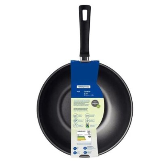 Wok Alum.tramontina 28cm Grafite