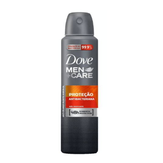 Desod.aerossol Dove 150ml Men.prot.antib.