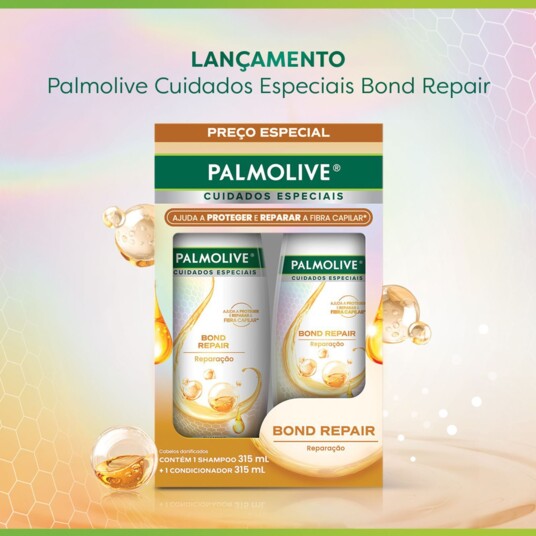 Kit Sh.+cond.palmolive 2x315ml Bond Repair