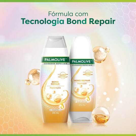 Kit Sh.+cond.palmolive 2x315ml Bond Repair
