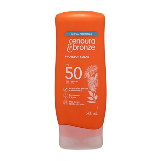 Prot.solar Cenoura Bronze 200ml Fps50