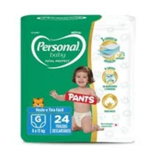 Fralda Personal Pants Baby Pro.&sec 24un G
