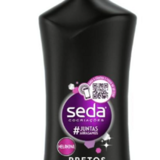 Creme de Pentear Seda 300ml Pretos Luminos.