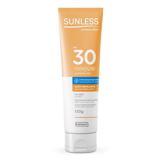 Prot.solar Sunless 120g Repelente Fps30