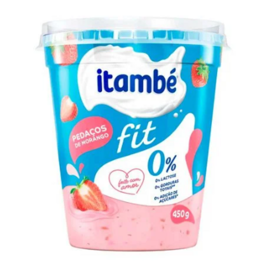 Iogurte Fit Itambe 450g Morango