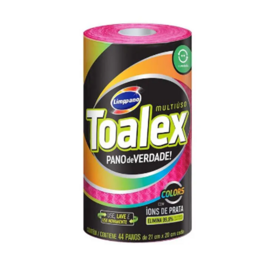 Pano Multiuso Toalex 44un Rosa