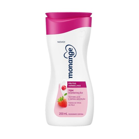 Hidrat.monange 200ml Frut.vermelhas