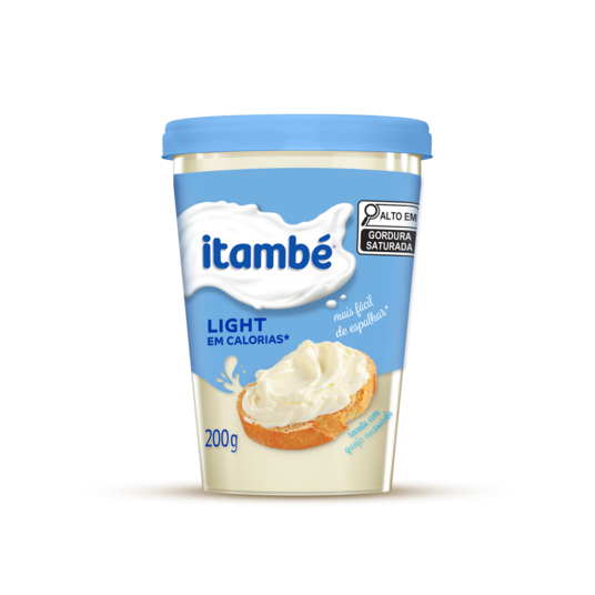 Requeijao Itambe 200g Light Plast.cp