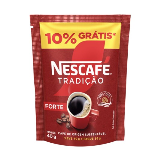 Cafe Nescafe 40gpr10% Tradicao