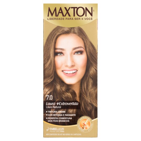 Tintura Maxton Un 7.0 Louro Natur