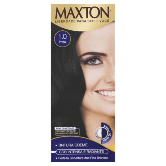 Tintura Maxton Un 1.0 Preto