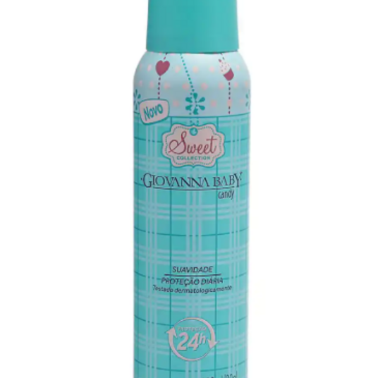Desod.aerosol Giovanna Baby 150ml Candy