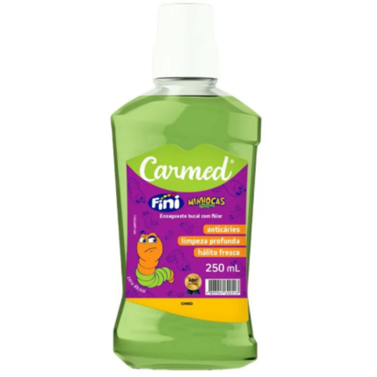 Enxaguante Bucal Carmed 250ml Fini Minhocas
