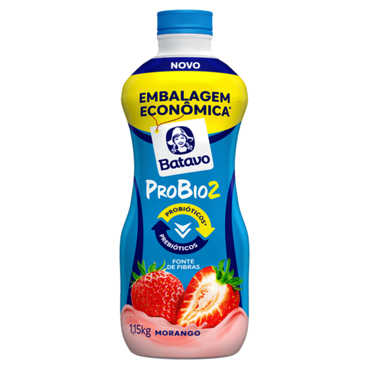 Iogurte Batavo Probio 1150g Morango
