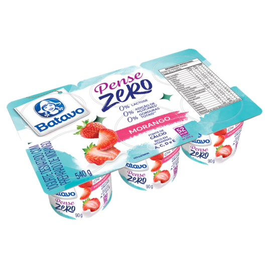 Iogurte Polpa Pense Z.batavo 510g Morango