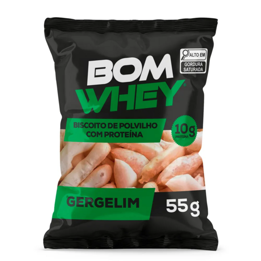 Biscoito Polvilho Prot.bomwhey 55g Gergelim