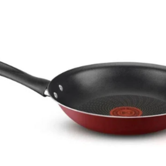 Frigideira Facilita Rochedo 24cm Vermelha