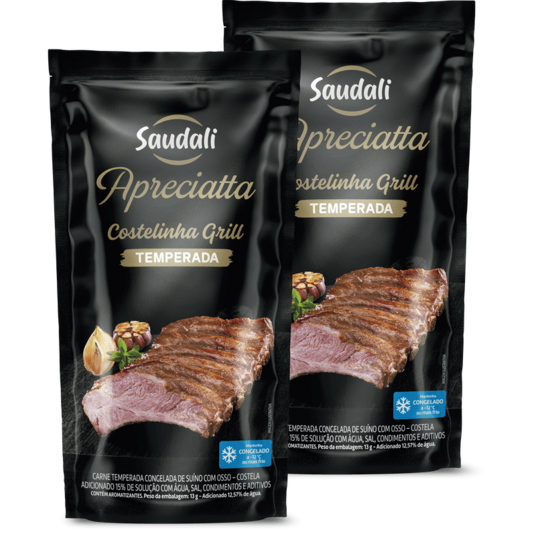 Costelinha Grill Apreciatta Kg Temperada