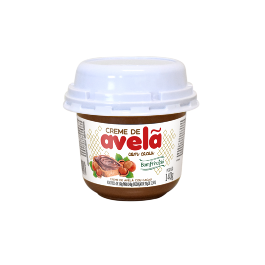 Creme de Avela Bom Principio 140g C/cacau