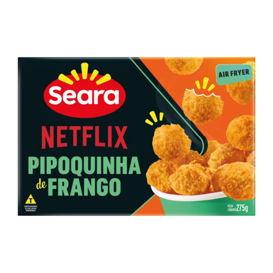 Pipoquinha de Frango Seara 275g Netflix