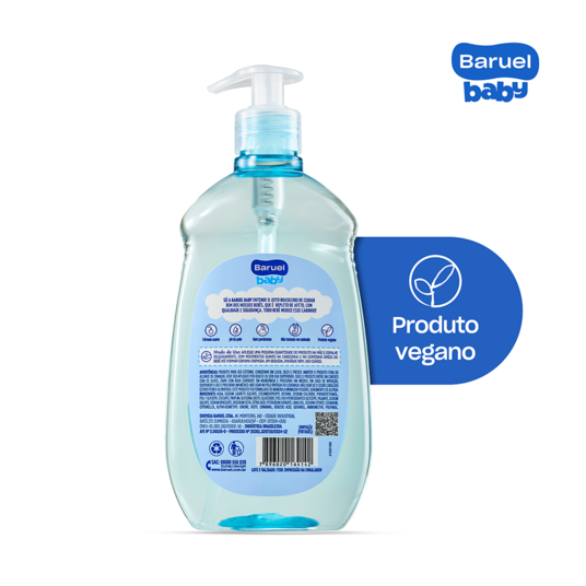 Sabonete Liq.baruel Baby 400ml Pele Delicada