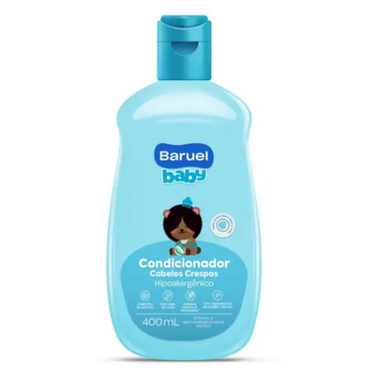Shampoo Baruel Baby 400ml Cabelos Crespos