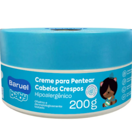 Creme de Pentear Baruel Baby 200g Cabelos Crespos