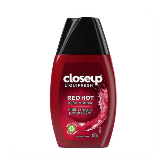 Creme Dental Close Up 100g Liquifresh Red