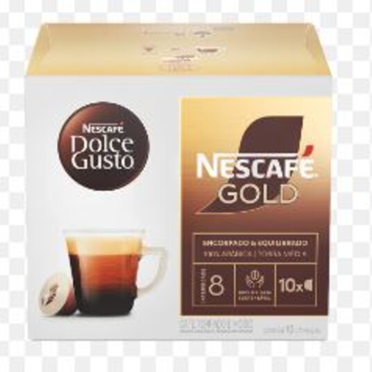 Caps.nescafe Dolce Gusto 80g Gold Lungo