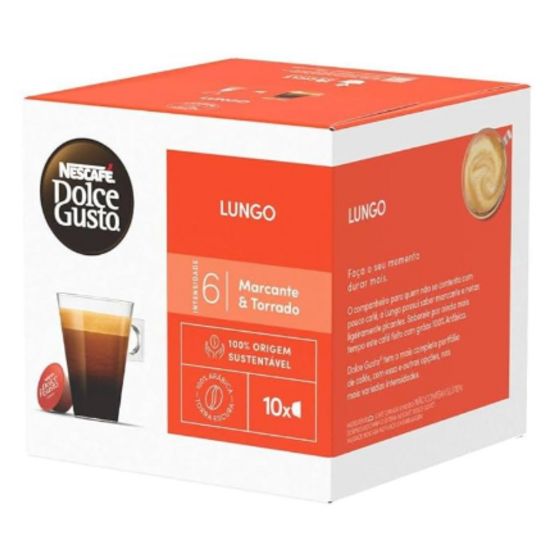 Caps.nescafe Dolce Gusto 80g Gold Lungo