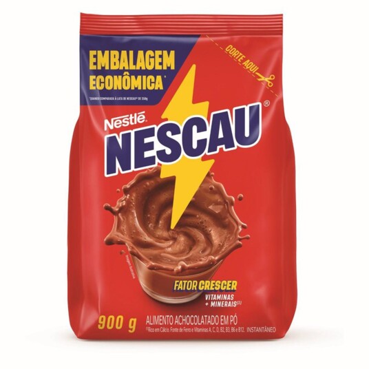 Achocolatado em Po Nescau 900g Embalagem Econ.