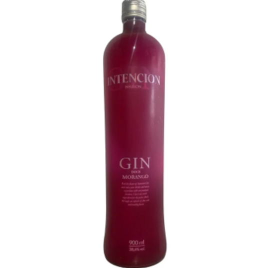 Gin Intencion 900ml Morango
