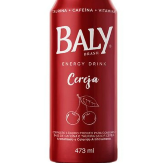 Energetico Baly 473ml Cereja Freegell