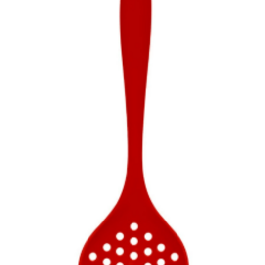 Escumadeira de Silicone Moldular Un Vermelha