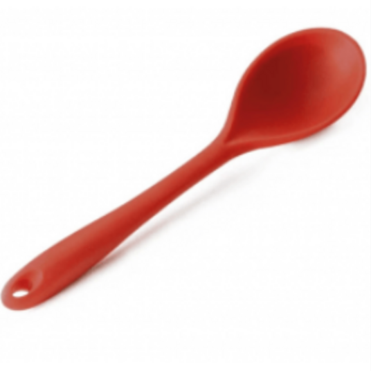 Colher de Silicone Moldular Un Vermelha
