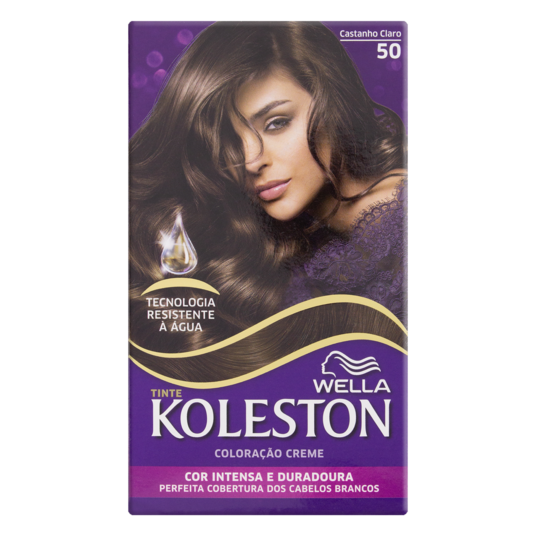 Tintura Creme Koleston Un N50 Castanho Cl