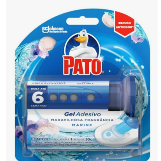 Gel Adesivo C/aplicador Pato 38g Azul