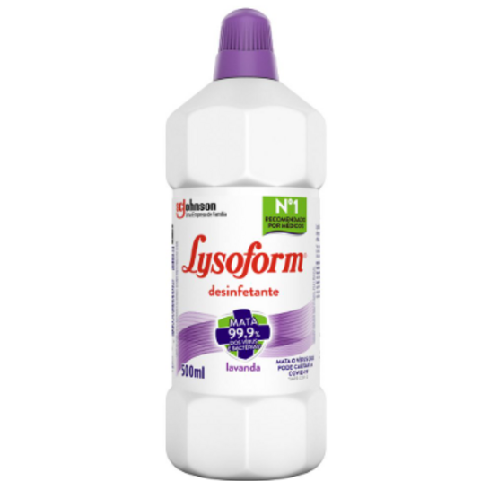 Desinfetante Lysoform 500ml Lavanda