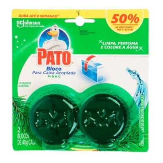 Bloco P/caixa Acop.pato 40g 50%desc.pinho