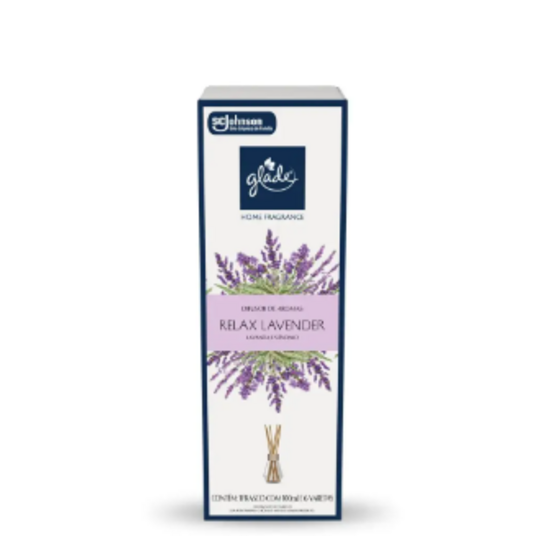 Difusor de Aromas Glade 100ml Relax Lavander