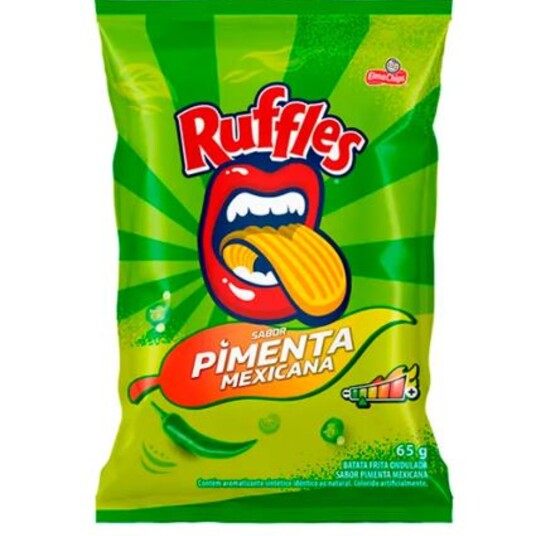 Batata Ruffles 65g Pimenta Mexican