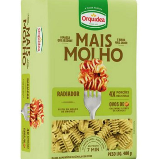 Massa C/ovos Orquidea 400g Radiador