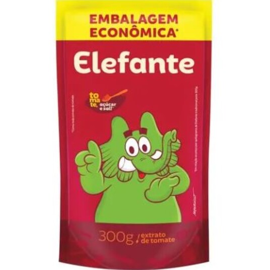 Extrato de Tomate Elefante 300g Emb.eco.sache