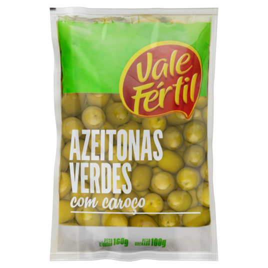 Azeitona Verde Vale Fertil 100g Sache