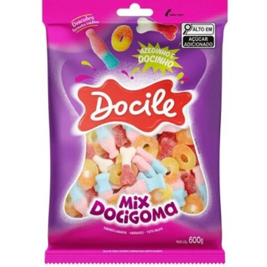 Bala de Goma Docile 90g Mixdocigoma