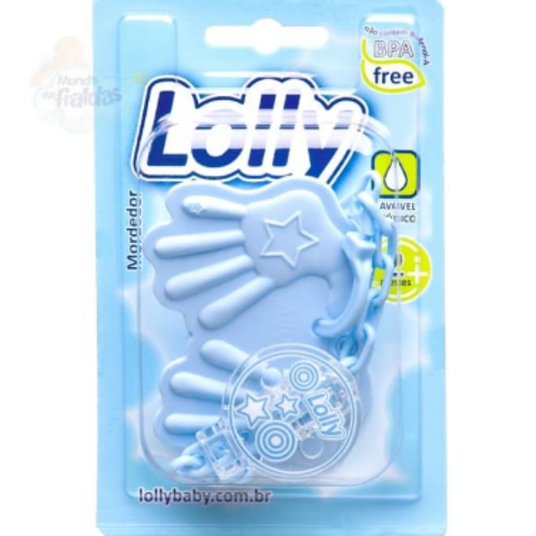 Mordedor Maozinha Lolly Un Azul