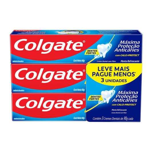 Creme Dental Colgate 90g Maxima Prot.ant