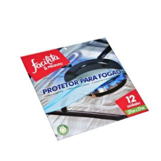 Protetor Fogao Alum.facilita&pronto 12un