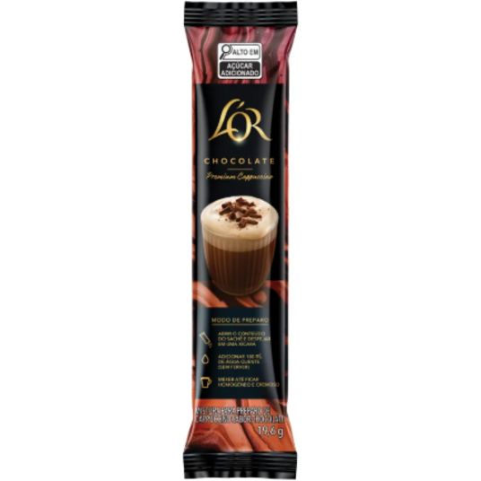 Cappuccino Soluvel Lor 19,6g Chocolate